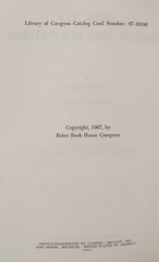 How to Search the Scriptures Perry Culver Vintage HC Baker Book House 1967 Bible
