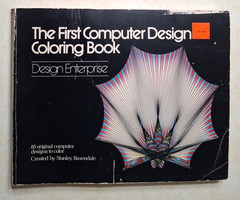 The First Computer Design Coloring Book Stanley Baxendale Vintage 1970s UNUSED