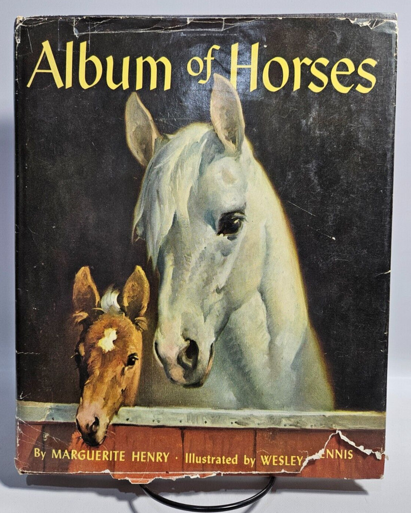 Album of Horses by Marguerite Henry, Illustrated by Wesley Dennis, 1965