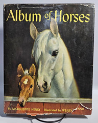 Album of Horses by Marguerite Henry, Illustrated by Wesley Dennis, 1965