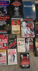 John F Kennedy Vintage Book Lot Of 33 History Magazine Collection Conspiracy JFK
