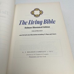 VTG – The Living Bible – Holman Illustrated Edition – 1973