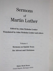 Sermons of Martin Luther (8 Volume Set Lot Complete) HC – Baker Book
