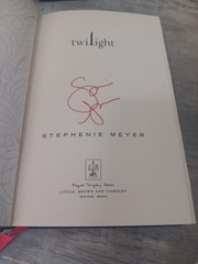 Twilight Stephenie Meyer First Collector’s Edition First Print With Slipcase