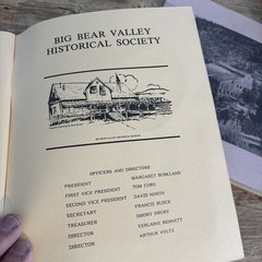 Big Bear Valley : Ghost Town Schoolmarm, Indians 2 Books. California