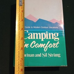 Camping In Comfort by Norman and Sil Strung (1971 Hardcover) Lippincott 1st Ed