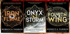 by Rebecca Yarros Fourthwing 3 Book Set BrandNew English Paperback Free Shipping