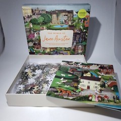 The World of Jane Austen 1000 Pc Jigsaw Puzzle 60 Characters Find Great Houses
