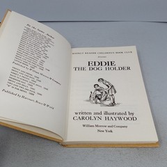 Eddie the Dog Holder: 1966 William Morrow & Company Hardcover by Carolyn Haywood