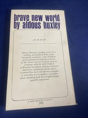 Brave New World Aldous Huxley 1966 33rd Printing Bantam Classic Dystopian SC206