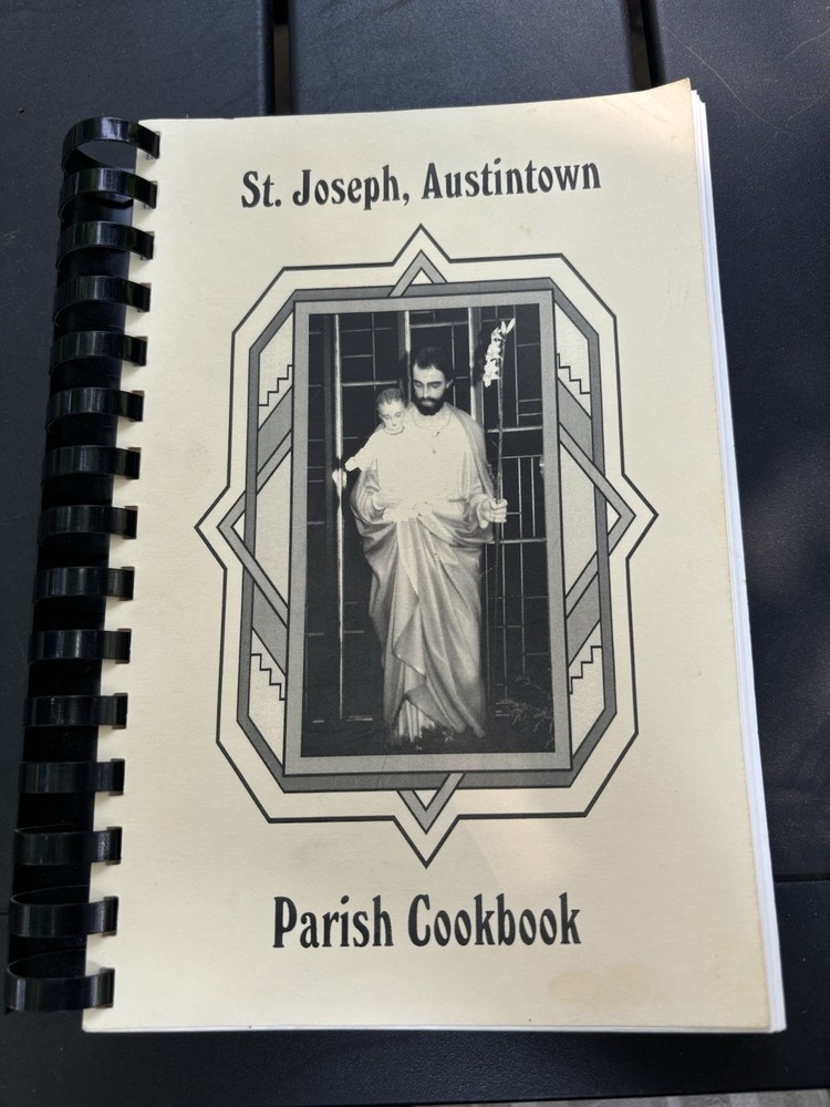 St Joseph Austintown Ohio Parish Cookbook 244 Pages Of Recipes