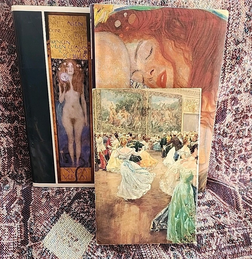Vienna & Klimt Book Lot – The Naked Truth, A Nervous Splendor, Prestel