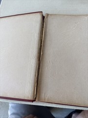 Antique Imperial Album of London Views Photo Book Westminster Abbey Royal