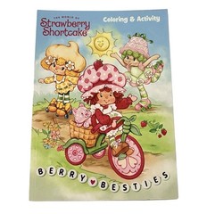 ❤️ THE WORLD Of ●STRAWBERRY SHORTCAKE● 🍓•BERRY BESTIES Coloring/Activity Book.