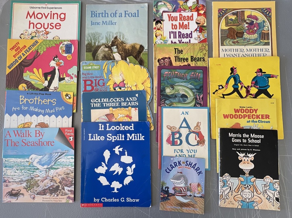 Mixed Lot of 17 Children’s Books Age 3-5 Paperback