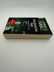 Andreas Franz Mörderische Tage Knaur Taschenbuch German