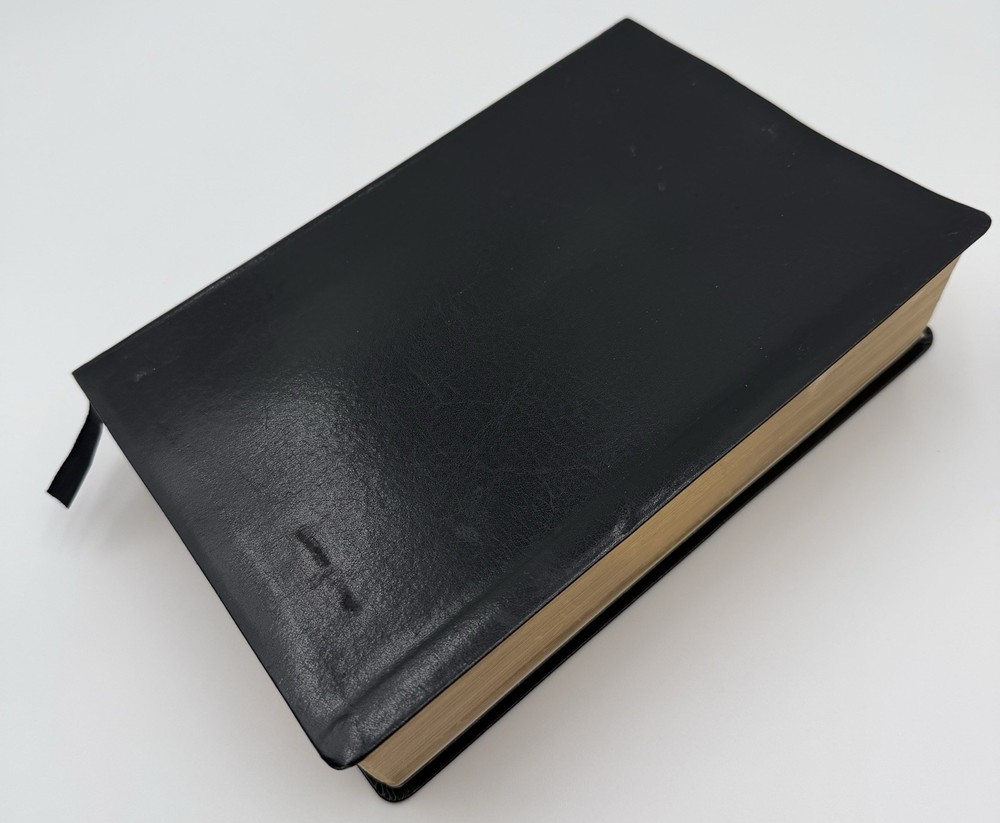 The Net Bible First Edition Premium Bonded Black Leather 60,932 Translation Note