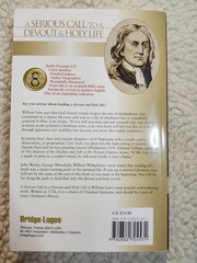 William Law A Serious Call To A Devout & Holy Life Bridge-Logos Paperback w/CD