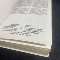 Collins Mondadori Italian Dictionary Paperback Water Resistant Cover Travel