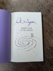 Neil deGrasse Tyson Signed „Merlin’s Tour of the Universe” 2024 Hardcover Book