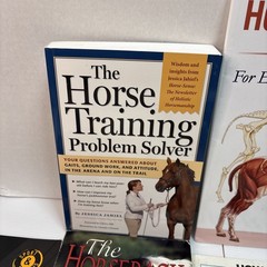 Lot of 12 Horse Books Equine Riding Training Polo Equestrian Care Health Color