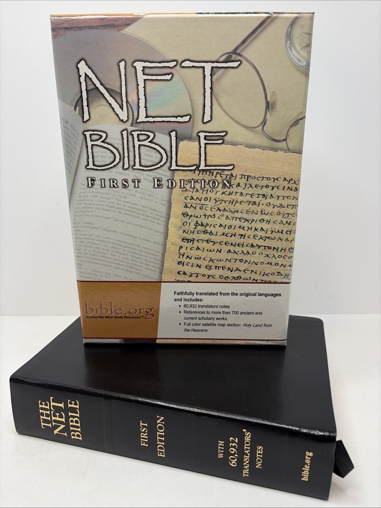 NET Bible First Edition Premium Bonded Leather
