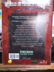 Gold Rush Games RPG GUNSLINGERS – WILD WEST ACTION! (NEW, NM, 9.4)