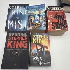 Stephen King Horror Novel Lot of 9 30th Anniversary Ed The Stand The Mist + More