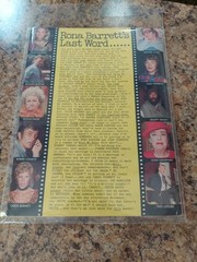 Rona Barrett’s Gossip Magazine June 1973 Carroll O’Connor, Doris Day, Michael…