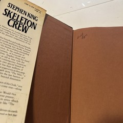 Skeleton Crew Stephen King First Edition HCDJ 1985 Putnam
