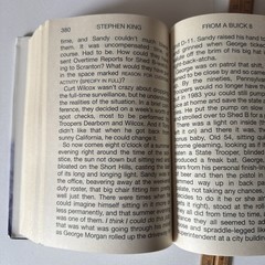 From A Buick 8 by Stephen King – First Edition w/ Facsimile Signed Poster HC/DJ