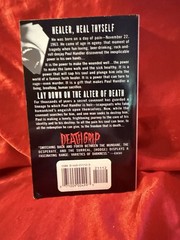 LOT of 2 VINTAGE HORROR PAPERBACKS F/HELL! Dark Prism & Death Grip (Dell/Abyss)