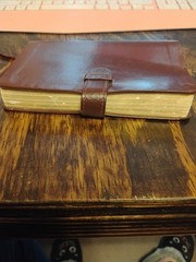 Slimline Reference Bible NLT New Living Translation by Tyndale Burgundy leather