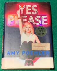 Yes Please by Amy Poehler SIGNED 1st/2nd HC DJ 2014 Essays Memoir