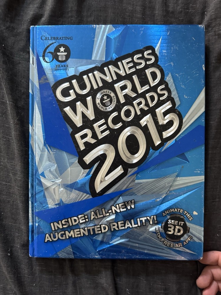 Guinness World Records Hardcover Books 2010 2011 2012 2013 2014 2015 Good Used