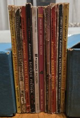 Lot of 10 Different Vintage 1950’s Astounding Science Fiction Pulp Magazines