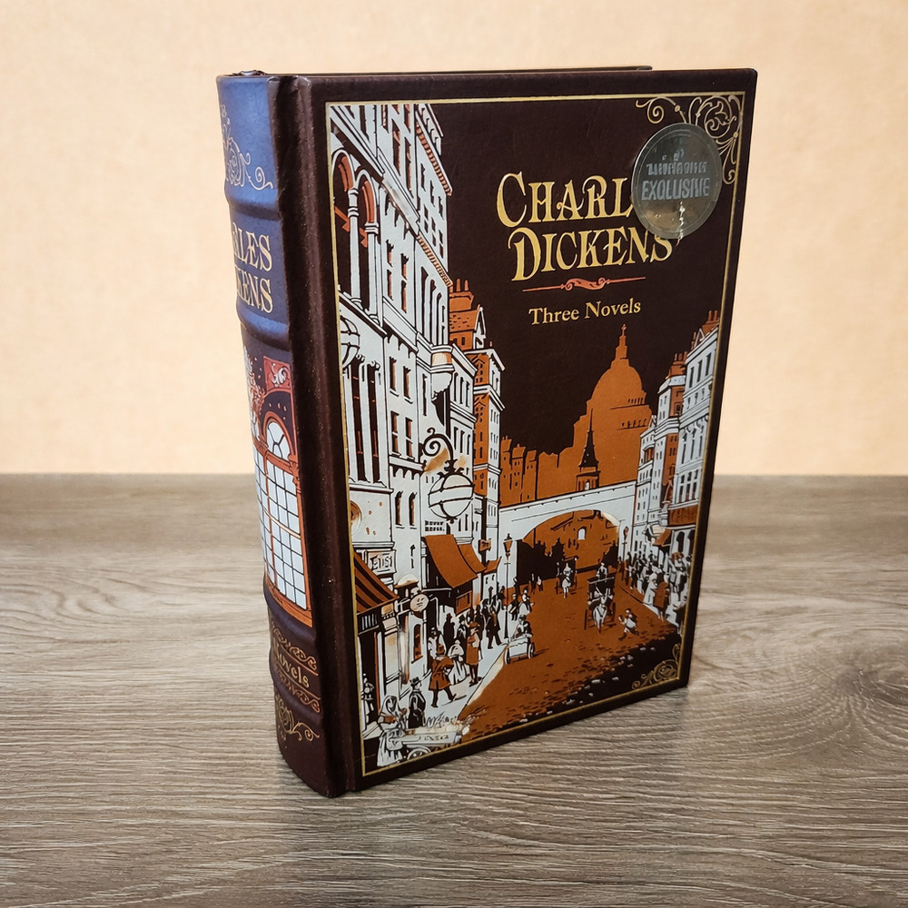Charles Dickens: Three Novels Bonded Leather Collectible Edition Barnes & Nobles