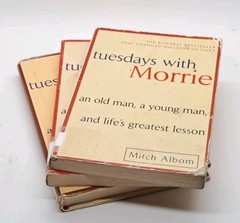Tuesdays with Morrie LOT OF 3 – PB HC Mitch Albom Book Set