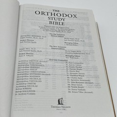 The Orthodox Study Bible, Hardcover: Ancient Christianity Speaks to Todays World