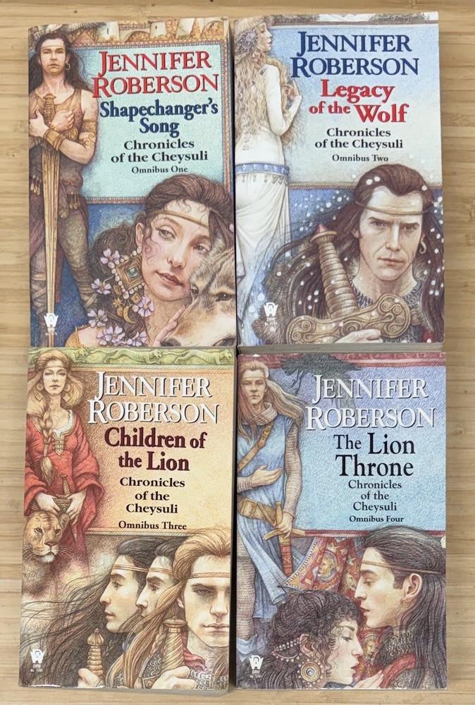 Complete CHRONICLES OF CHEYSULI Omnibus Series #1-8 Jennifer Roberson Fantasy
