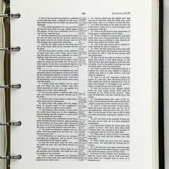 2011 The Holy Bible. KJV. Wide Margin Looseleaf Reference Edition. VG