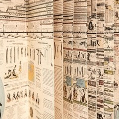 Adam’s Synchronological Chart or Map of History Vintage World History Timeline