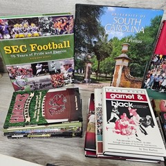 South Carolina Gamecocks LIFETIME COLLECTION 25 Books!! Signed by several NICE!