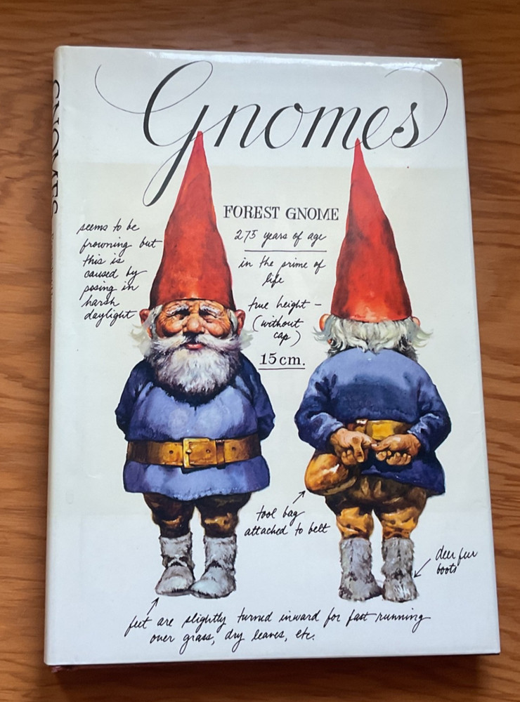 Gnomes – Wil Huygen & Rien Poortvliet (1st edition HC) Harry N. Abrams, 1977