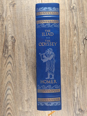 The Iliad and the Odyssey by Homer – Barnes and Noble Bonded Leather 2008 HC 1st