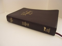Jack Van Impe Prophecy Bible KJV Red Letter Edition Brown Leather Cover USA