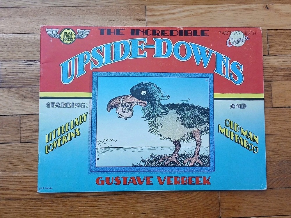 The Incredible Upside-Downs By Gustave Verbeek 1973 Real Free Press VG/FI