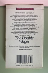 The Double Wager Mary Balogh 1985 First Printing Signet Regency Vintage Romance