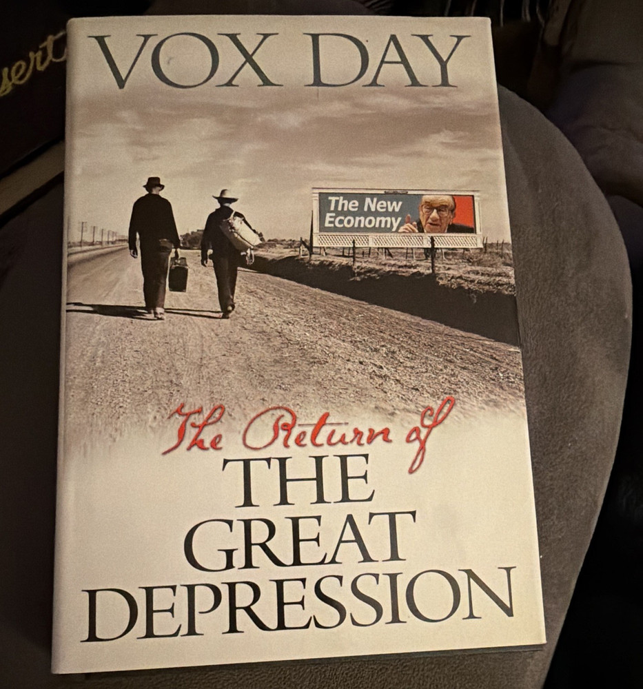 Vox Day The Return of the Great Depression HC Dust Jacket WND Books 2009