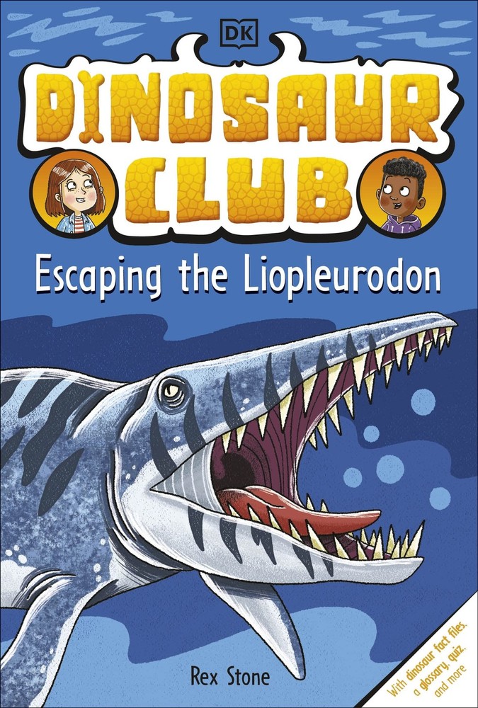 Dinosaur Club: Escaping the Liopleurodon Stone, Rex paperback Very Good